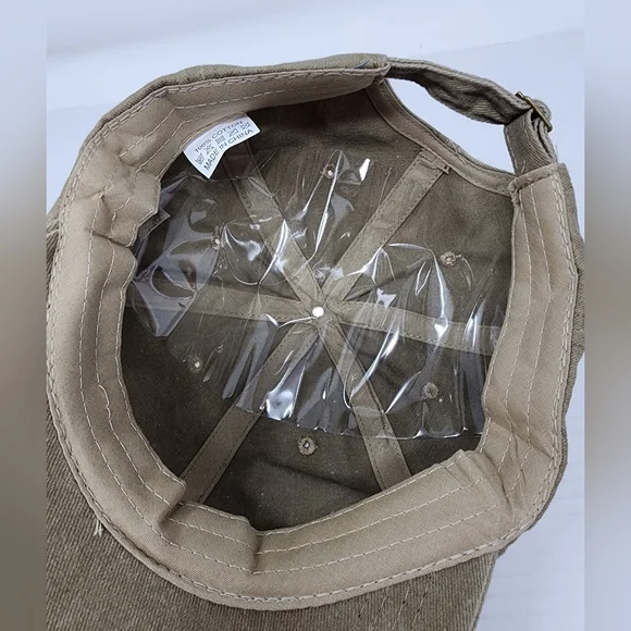 Kamala Harris President Ball Cap New Cotton Adjustable Hat Tan Beige One Size - Picture 6 of 7